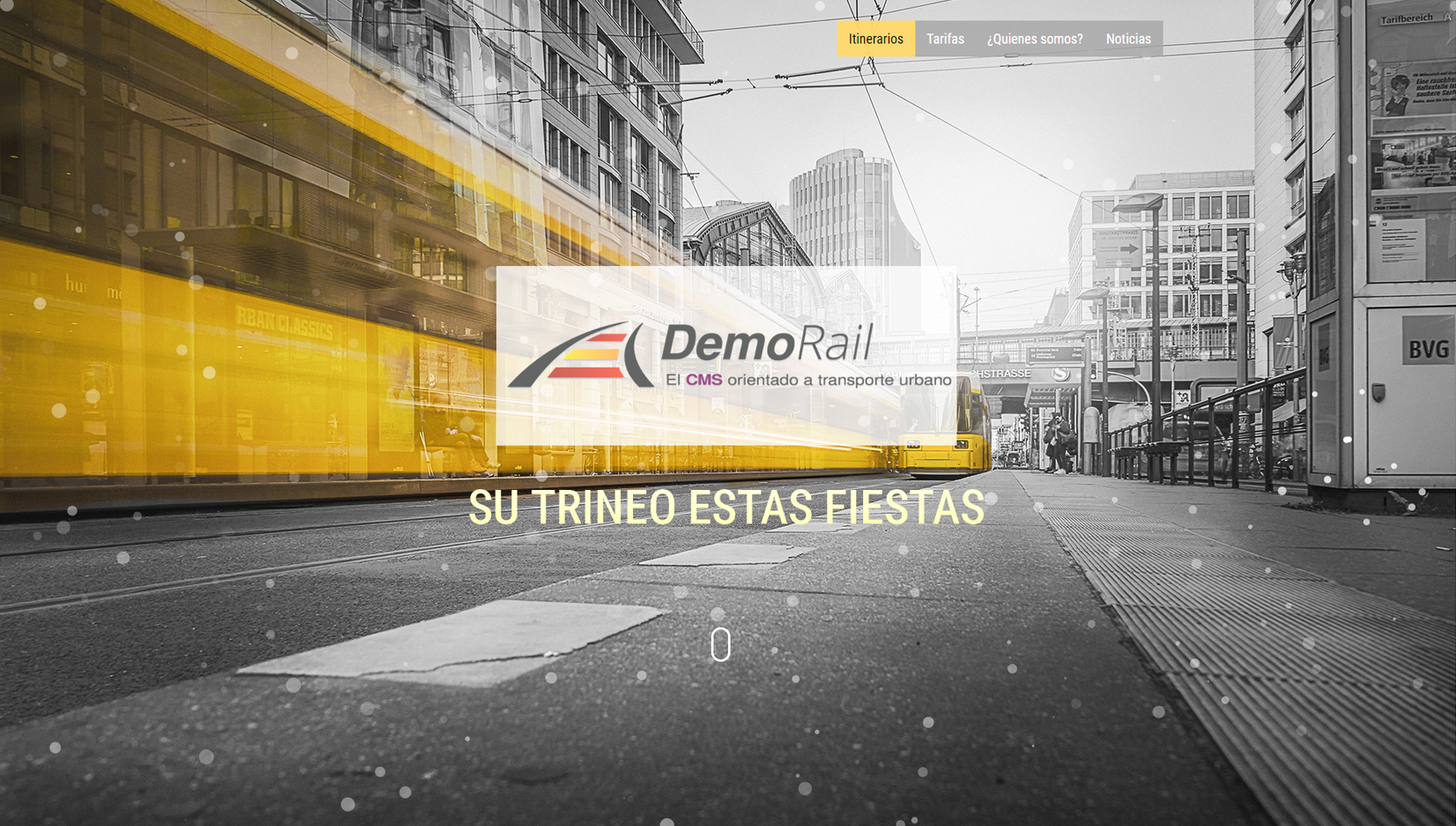 Demorail: Un Gestor de Contenido orientado a transporte urbano