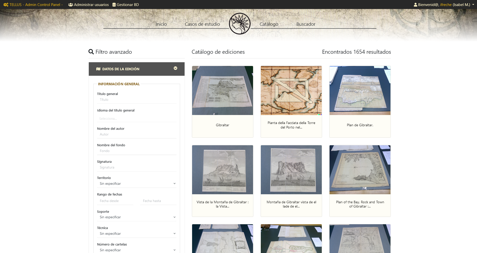 TELLUS: Cartografía Histórica
